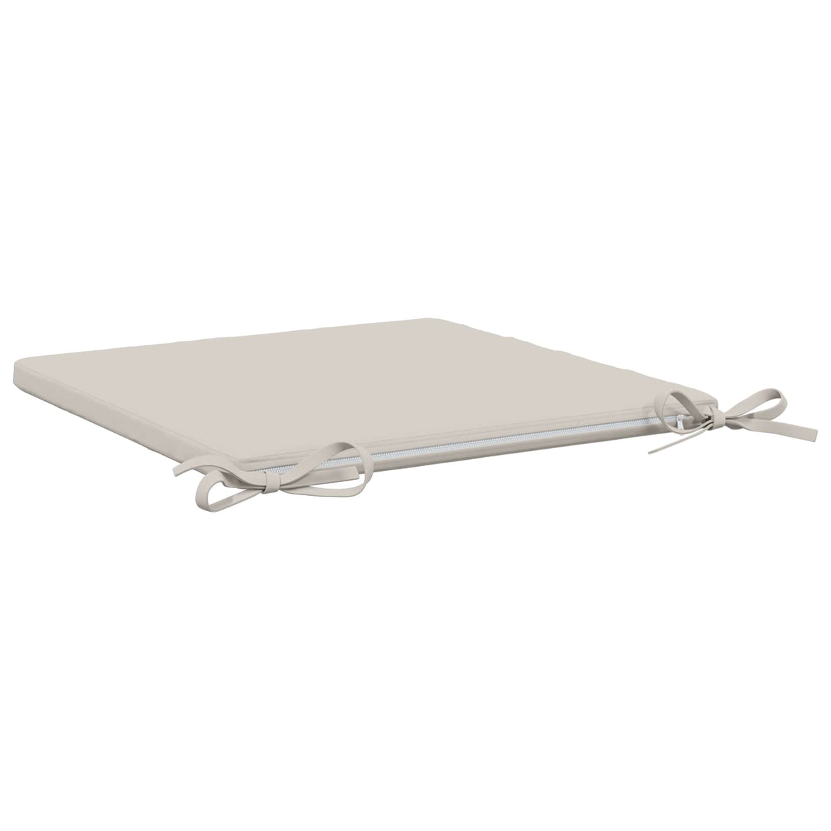 4-Piece Zitkussens SOEST 4 st 100% Polyester Wit 50 x 50 x 3 cm