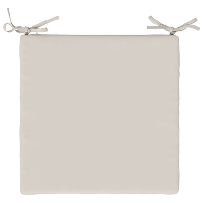 4-Piece Zitkussens SOEST 4 st 100% Polyester Wit 50 x 50 x 3 cm