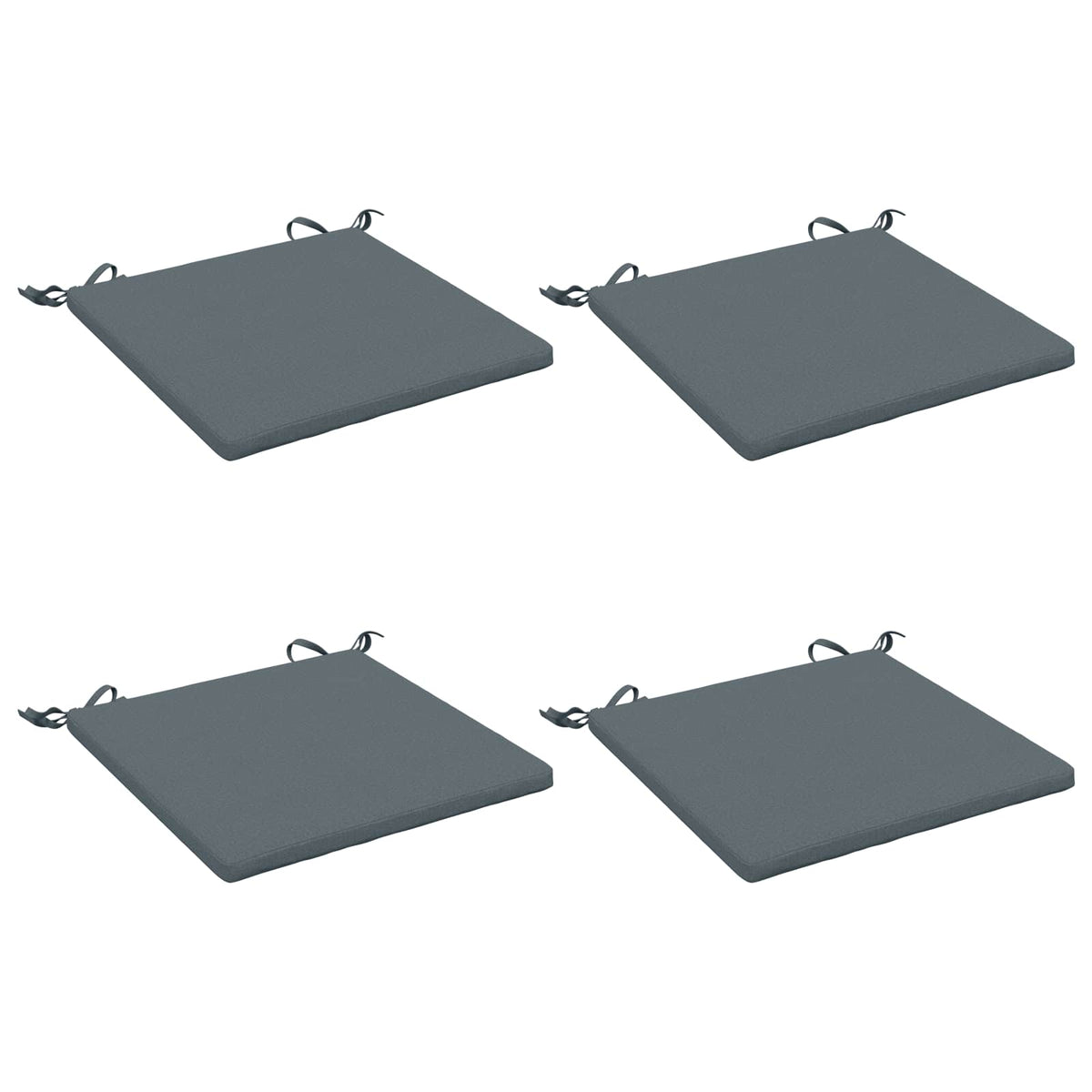 4-Piece Zitkussens SOEST 4 st 100% Polyester Blauw