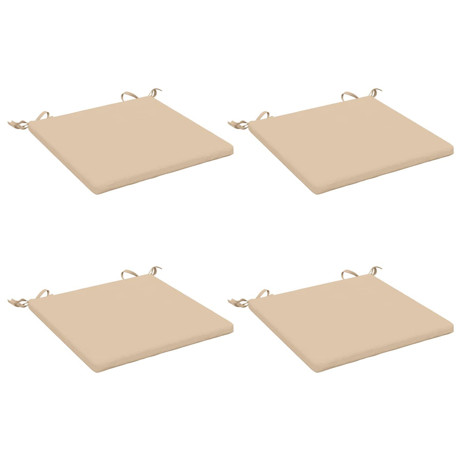 4-Piece Zitkussens SOEST 4 st 100% Polyester Crèmekleurig
