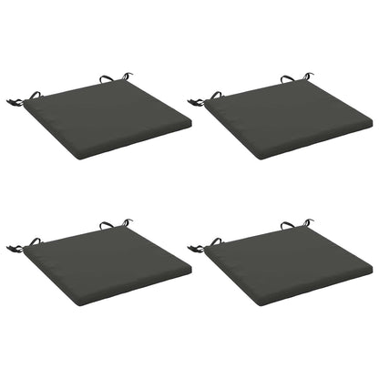 4-Piece Zitkussens SOEST 4 st 100% Polyester Antraciet