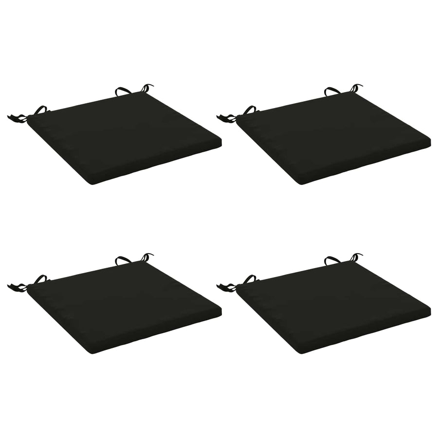 4-Piece Zitkussens SOEST 4 st 100% Polyester Zwart