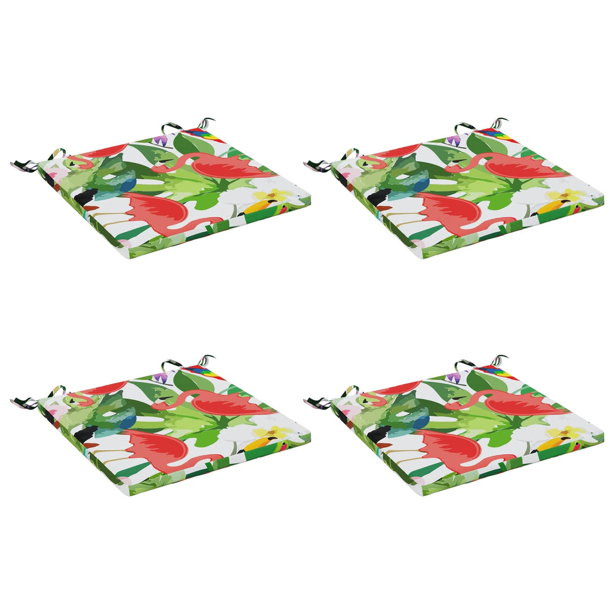4-Piece Zitkussens SOEST 4 st 100% Polyester Meerkleurig