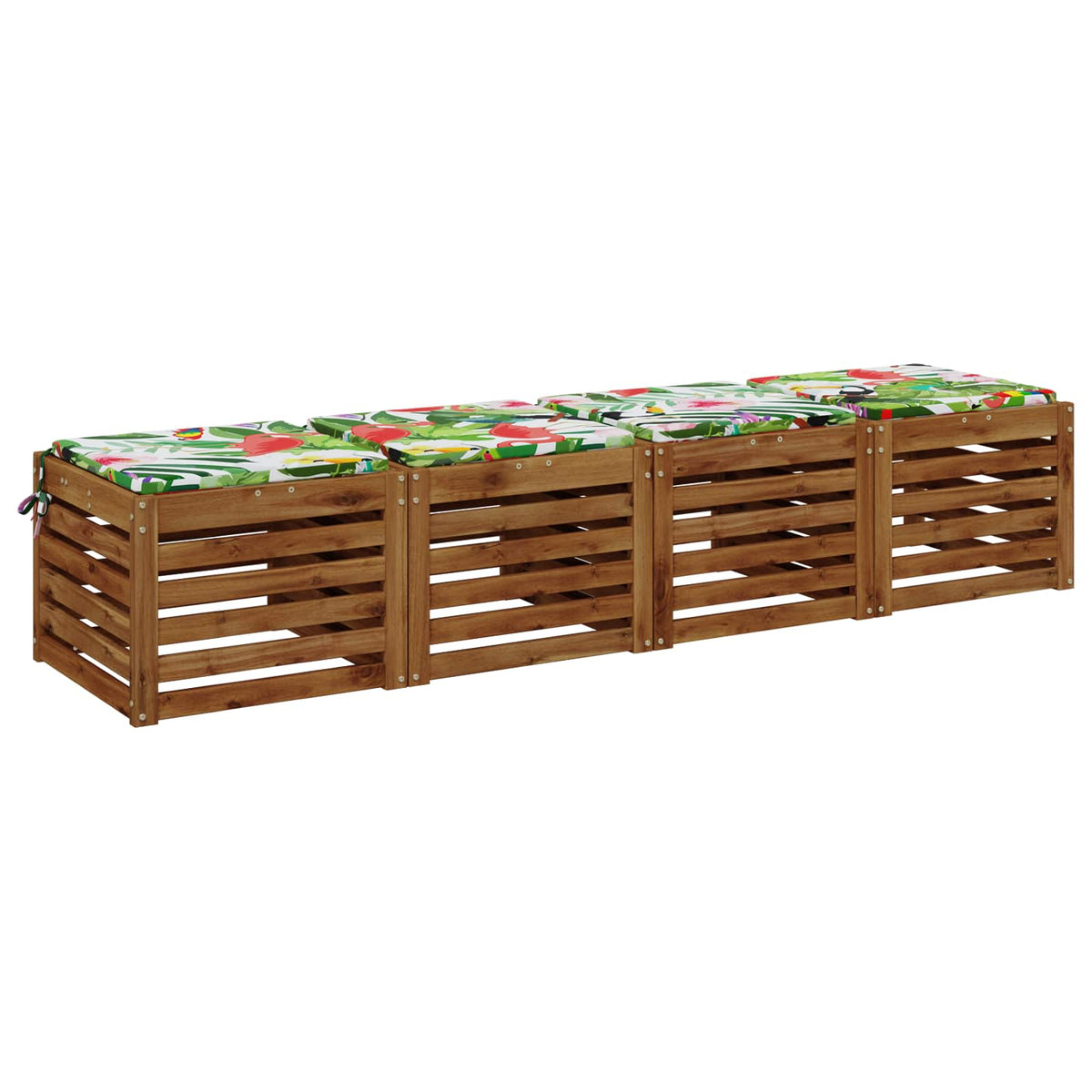 4-Piece Zitkussens SOEST 4 st 100% Polyester Meerkleurig