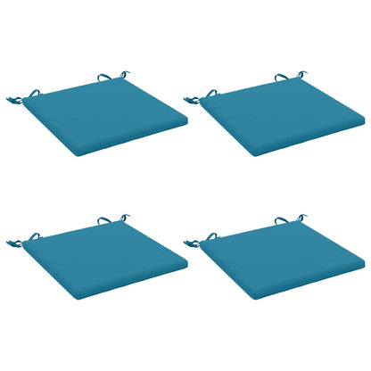 4-Piece Zitkussens SOEST 4 st 100% Polyester Lichtblauw