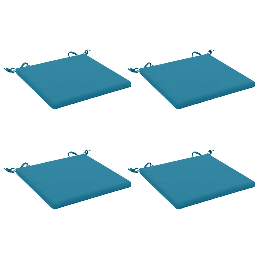 4-Piece Zitkussens SOEST 4 st 100% Polyester Lichtblauw