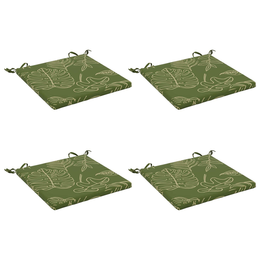 4-Piece Zitkussens SOEST 4 st 100% Polyester Bladontwerp