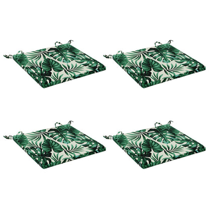 4-Piece Zitkussens SOEST 4 st 100% Polyester Bladpatroon