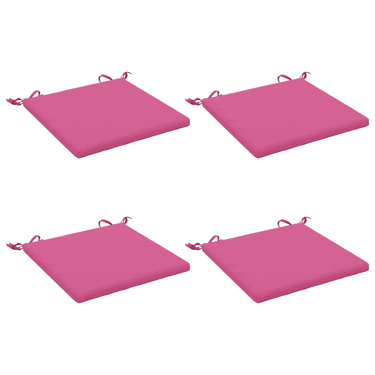 4-Piece Zitkussens SOEST 4 st 100% Polyester Roze