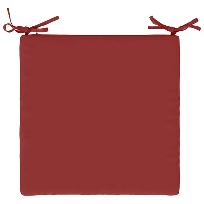 4-Piece Zitkussens SOEST 4 st 100% Polyester Wijnrood