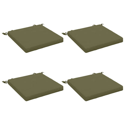 4-Piece Zitkussens SOEST 4 st 100% Polyester Olijfgroen
