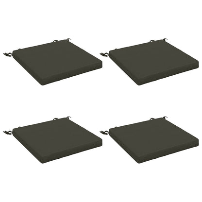 4-Piece Zitkussens SOEST 4 st 100% Polyester Antraciet