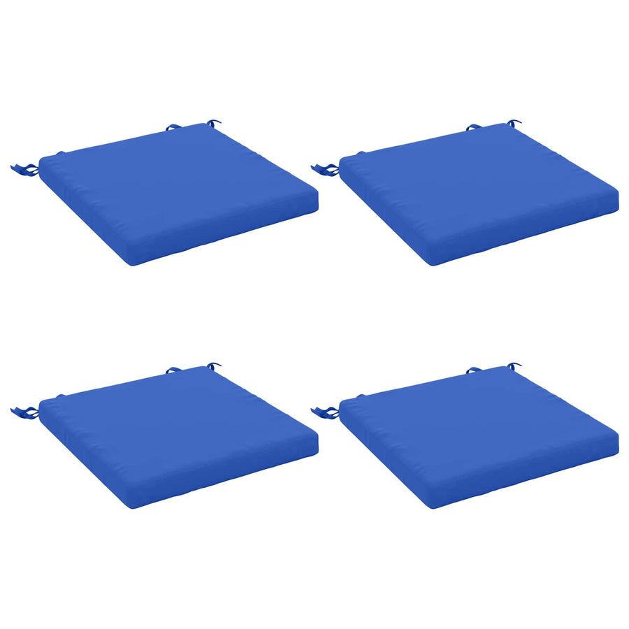 4-Piece Zitkussens SOEST 4 st 100% Polyester Koninklijk Blauw