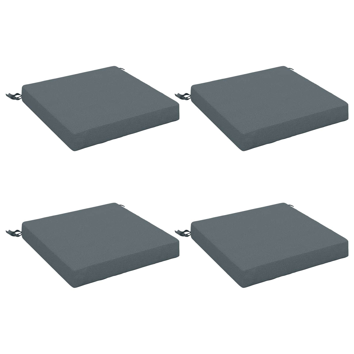 4-Piece Zitkussens SOEST 4 st 100% Polyester Blauw