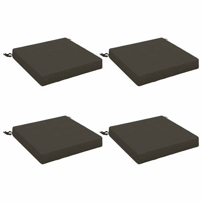 4-Piece Zitkussens SOEST 4 st 100% Polyester Antraciet