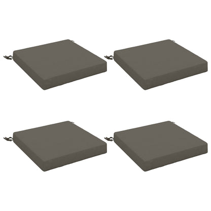 4-Piece Zitkussens SOEST 4 st 100% Polyester Grijs