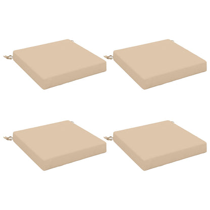4-Piece Zitkussens SOEST 4 st 100% Polyester Crèmekleurig