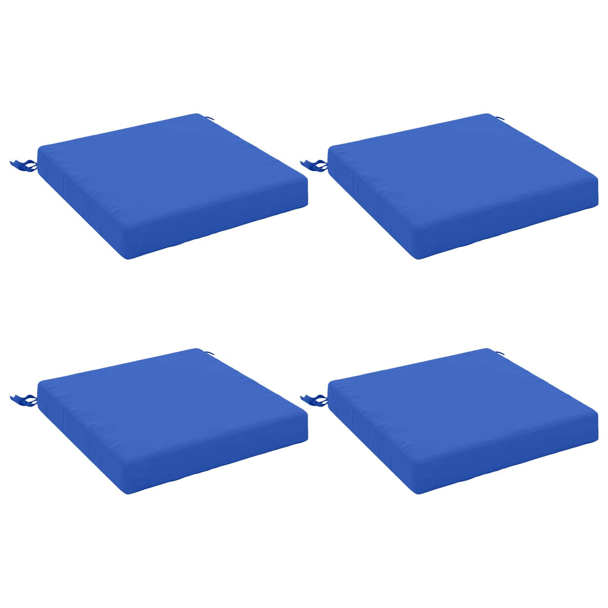 4-Piece Zitkussens SOEST 4 st 100% Polyester Koninklijk Blauw
