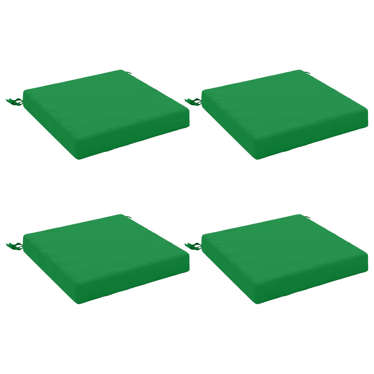 4-Piece Zitkussens SOEST 4 st 100% Polyester Groen