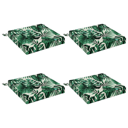 4-Piece Zitkussens SOEST 4 st 100% Polyester Bladpatroon