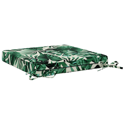 4-Piece Zitkussens SOEST 4 st 100% Polyester Bladpatroon