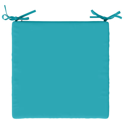 4-Piece Zitkussens SOEST 4 st 100% Polyester Turquoise