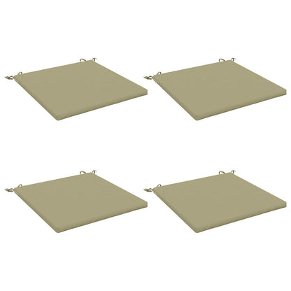 4-Piece Zitkussens SOEST 4 st 100% Polyester Lichtgroen