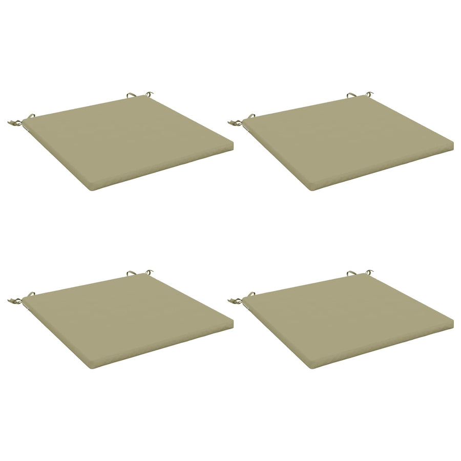 4-Piece Zitkussens SOEST 4 st 100% Polyester Lichtgroen