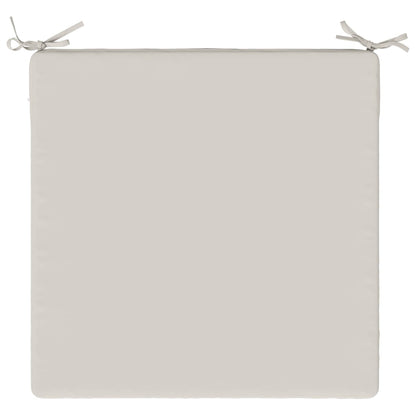 1-Piece Zitkussen SOEST 100% Polyester Wit 60 x 60 x 3 cm