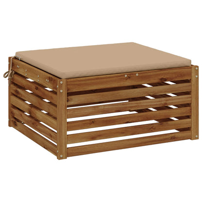 1-Piece Zitkussen SOEST 100% Polyester Zand 60 x 60 x 3 cm
