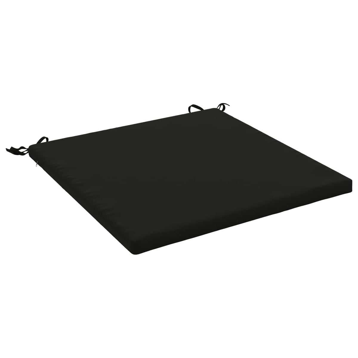 1-Piece Zitkussen SOEST 100% Polyester Zwart 60 x 60 x 3 cm