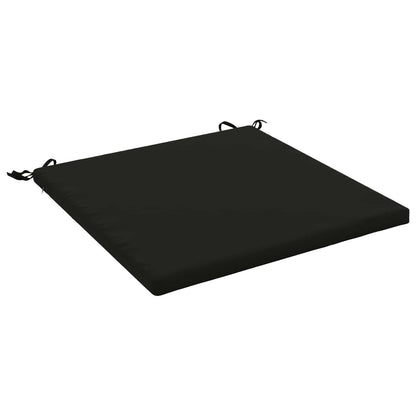1-Piece Zitkussen SOEST 100% Polyester Zwart 60 x 60 x 3 cm