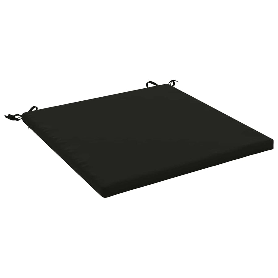 1-Piece Zitkussen SOEST 100% Polyester Zwart 60 x 60 x 3 cm