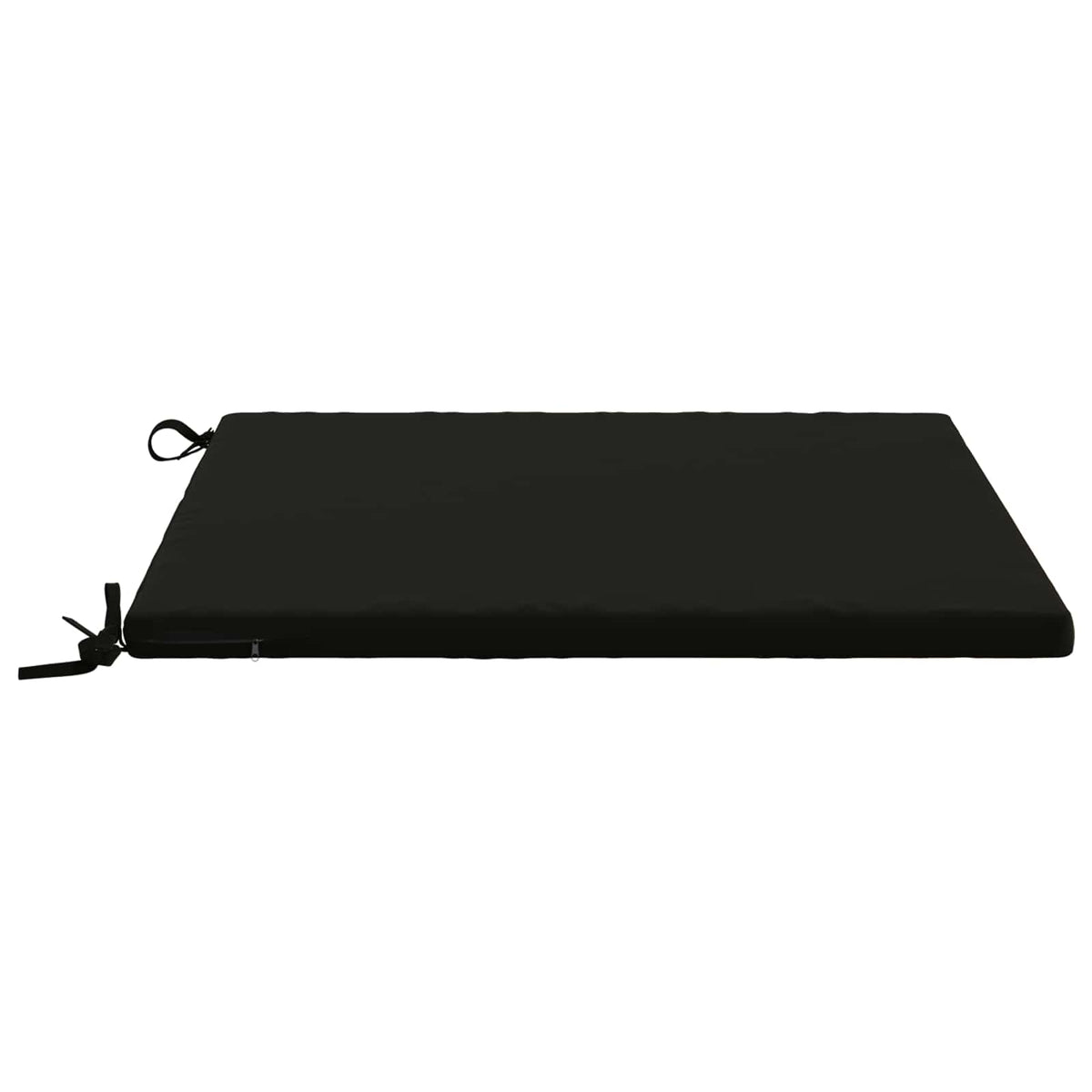1-Piece Zitkussen SOEST 100% Polyester Zwart 60 x 60 x 3 cm