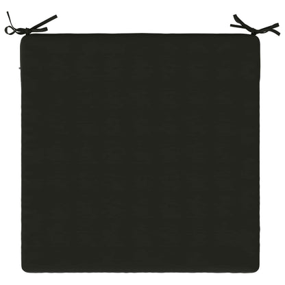 1-Piece Zitkussen SOEST 100% Polyester Zwart 60 x 60 x 3 cm