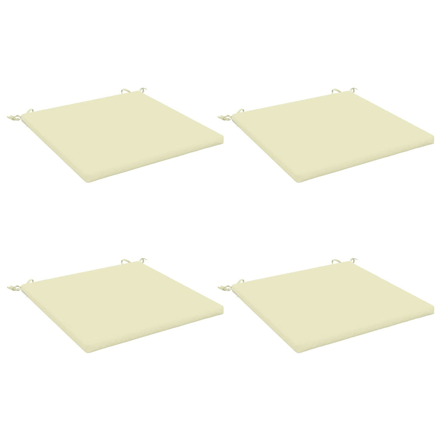 4-Piece Zitkussens SOEST 4 st 100% Polyester Crèmekleurig