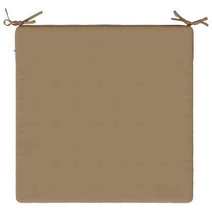 1-Piece Zitkussen SOEST 100% Polyester Taupe 60 x 60 x 3 cm