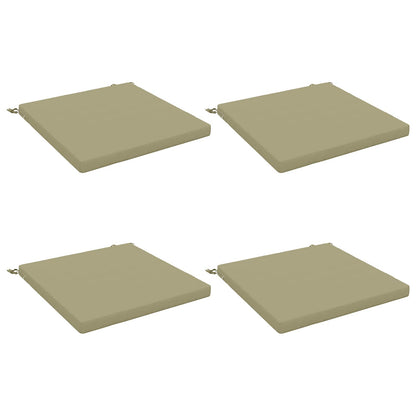 4-Piece Zitkussens SOEST 4 st 100% Polyester Lichtgroen
