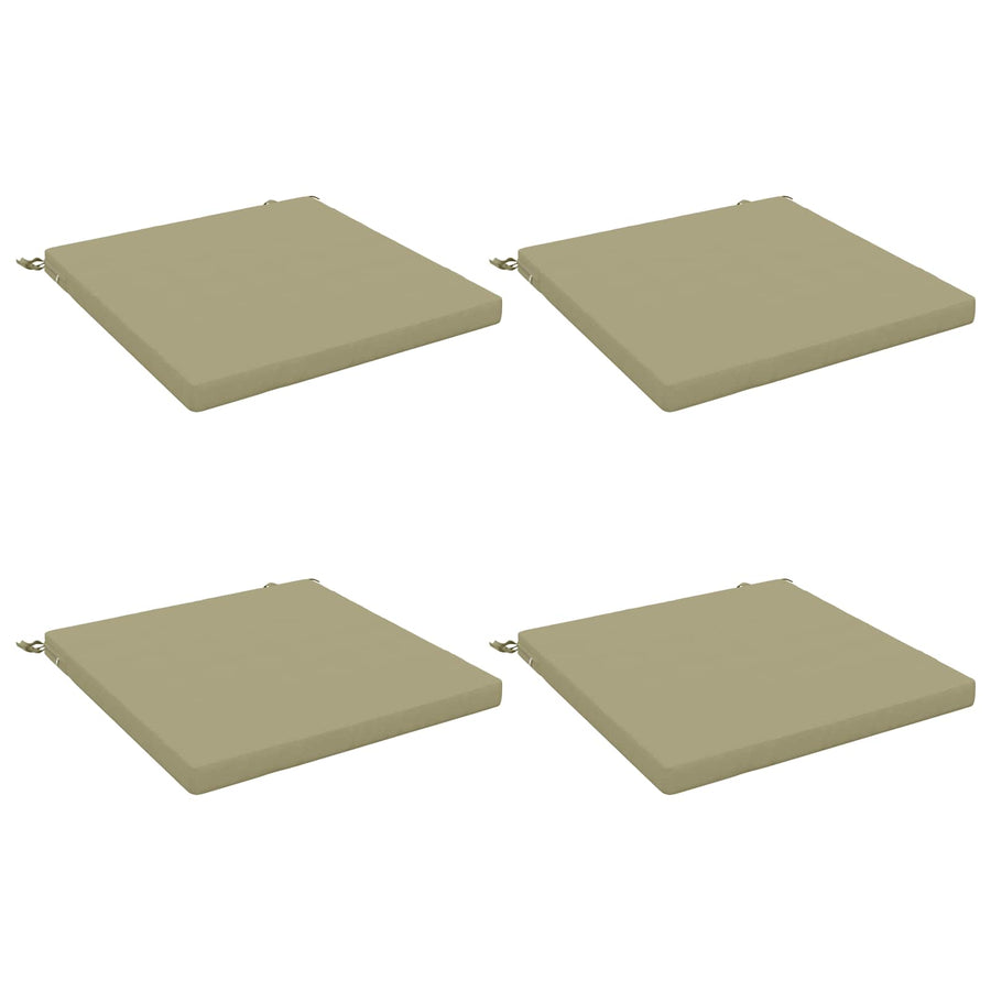 4-Piece Zitkussens SOEST 4 st 100% Polyester Lichtgroen
