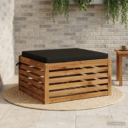 1-Piece Zitkussen SOEST 100% Polyester Zwart 60 x 60 x 5 cm