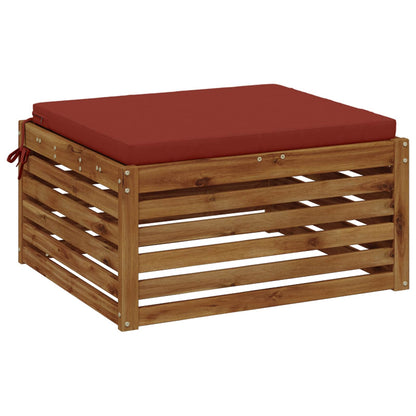 1-Piece Zitkussen SOEST 100% Polyester Rood 60 x 60 x 5 cm