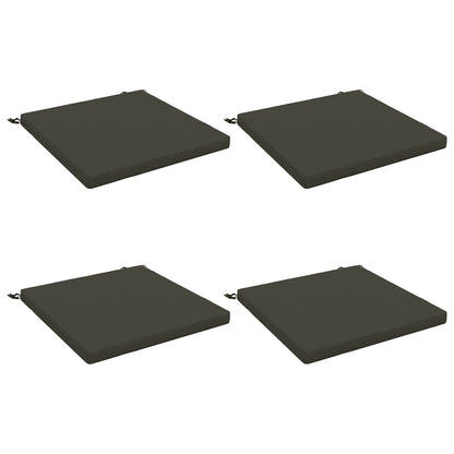 4-Piece Zitkussens SOEST 4 st 100% Polyester Antraciet