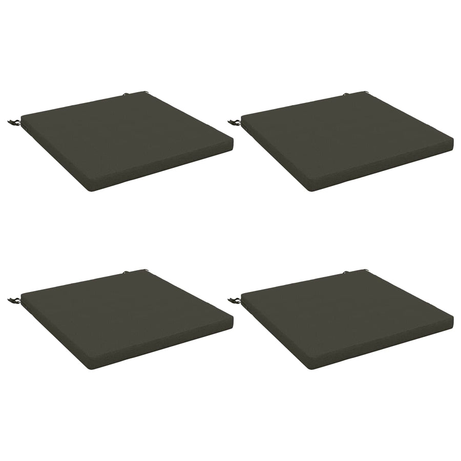 4-Piece Zitkussens SOEST 4 st 100% Polyester Antraciet