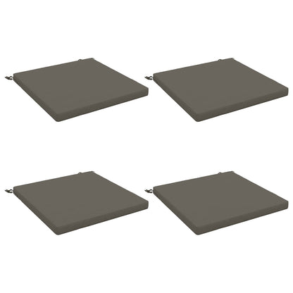 4-Piece Zitkussens SOEST 4 st 100% Polyester Grijs