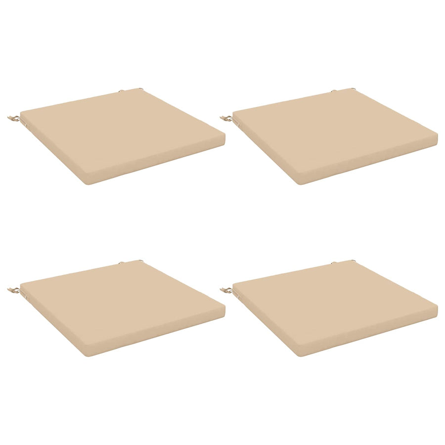 4-Piece Zitkussens SOEST 4 st 100% Polyester Crèmekleurig