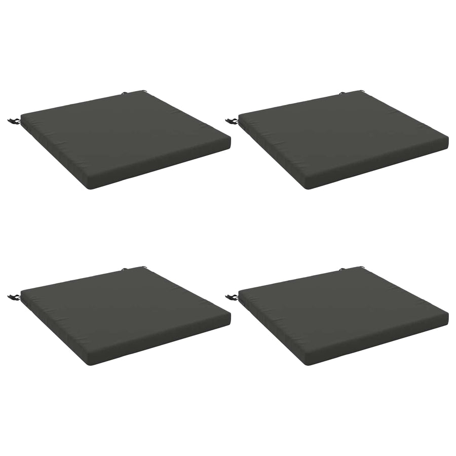 4-Piece Zitkussens SOEST 4 st 100% Polyester Antraciet