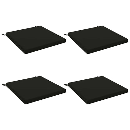 4-Piece Zitkussens SOEST 4 st 100% Polyester Zwart
