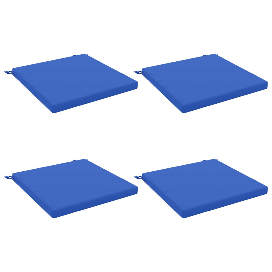 4-Piece Zitkussens SOEST 4 st 100% Polyester Koninklijk Blauw