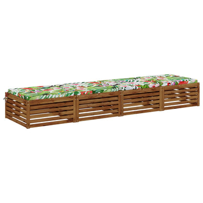 4-Piece Zitkussens SOEST 4 st 100% Polyester Meerkleurig