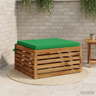 Zitkussen SOEST 60x60x5 cm groen polyester